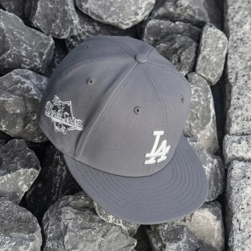 LA Dodgers Gray/White 1988 World Series Cap